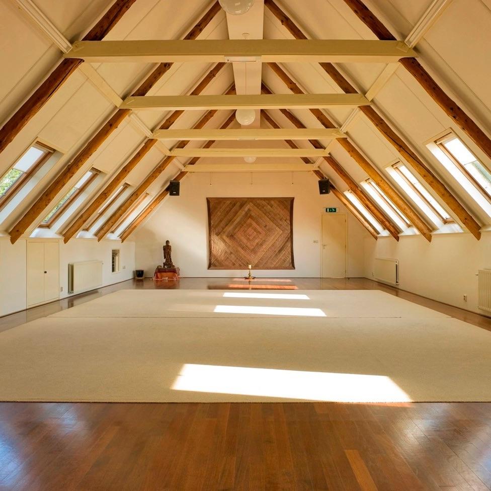 Aerial view of New Eden retreat centre